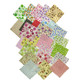10cm x 10cm Quilting Printed Multicoloured Cotton Fabric Patchwork (Pack of 30)